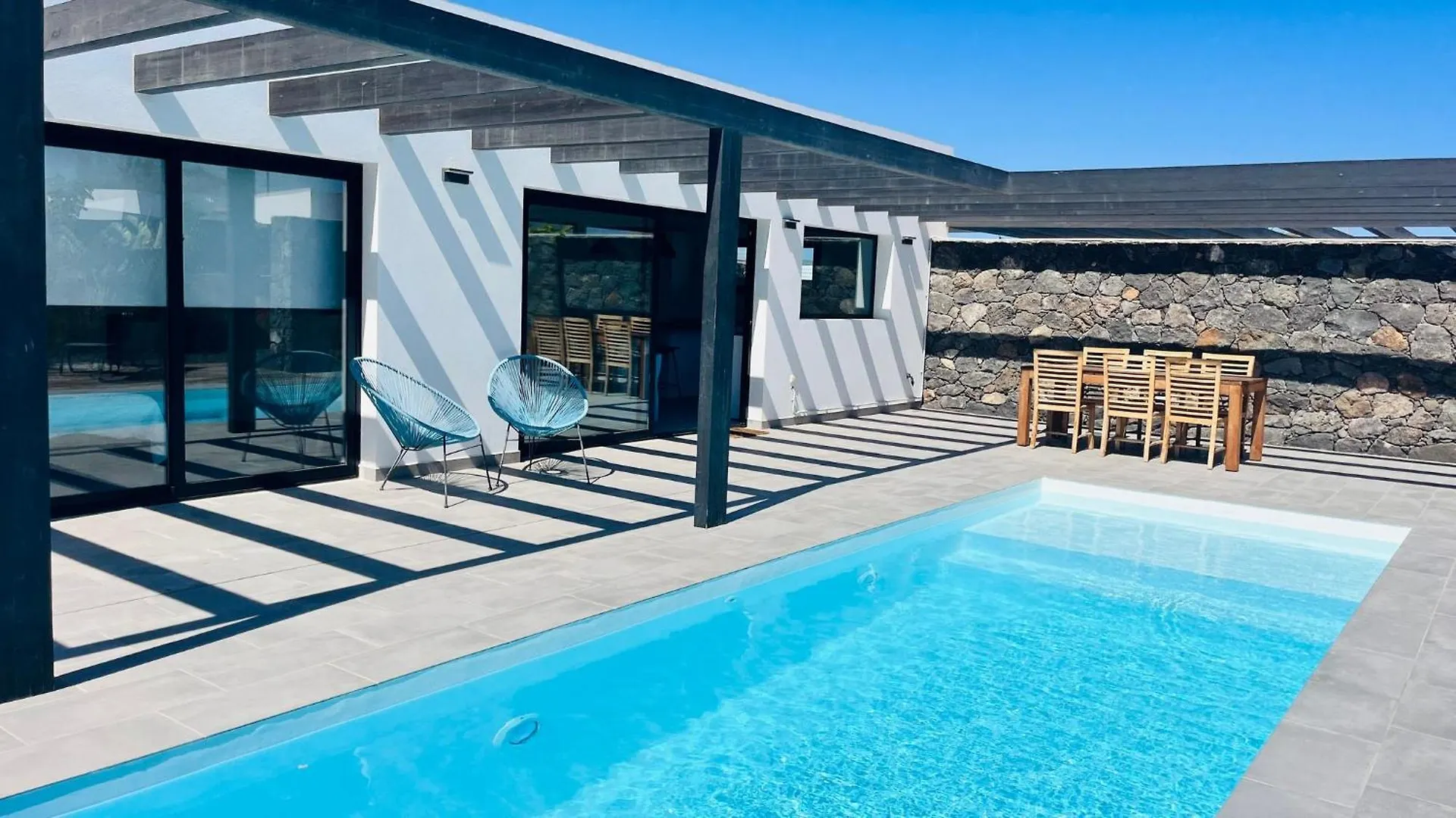 Casa Carica With Heated Pool In Lajares Apartment 0*,