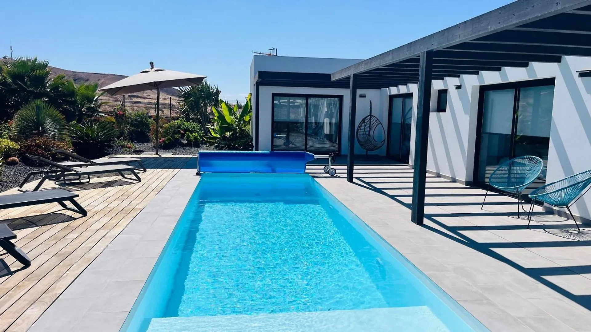 Casa Carica With Heated Pool In Lajares Apartment